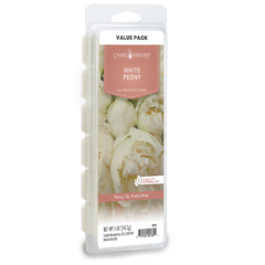 WHITE PEONY FRAGRANCE: Fragrant peony with hints of jasmine, fig, and vanilla. TOP NOTES: Floral, Sweet MID NOTES:Peony, Berry BASE NOTES: Musk, Vanilla