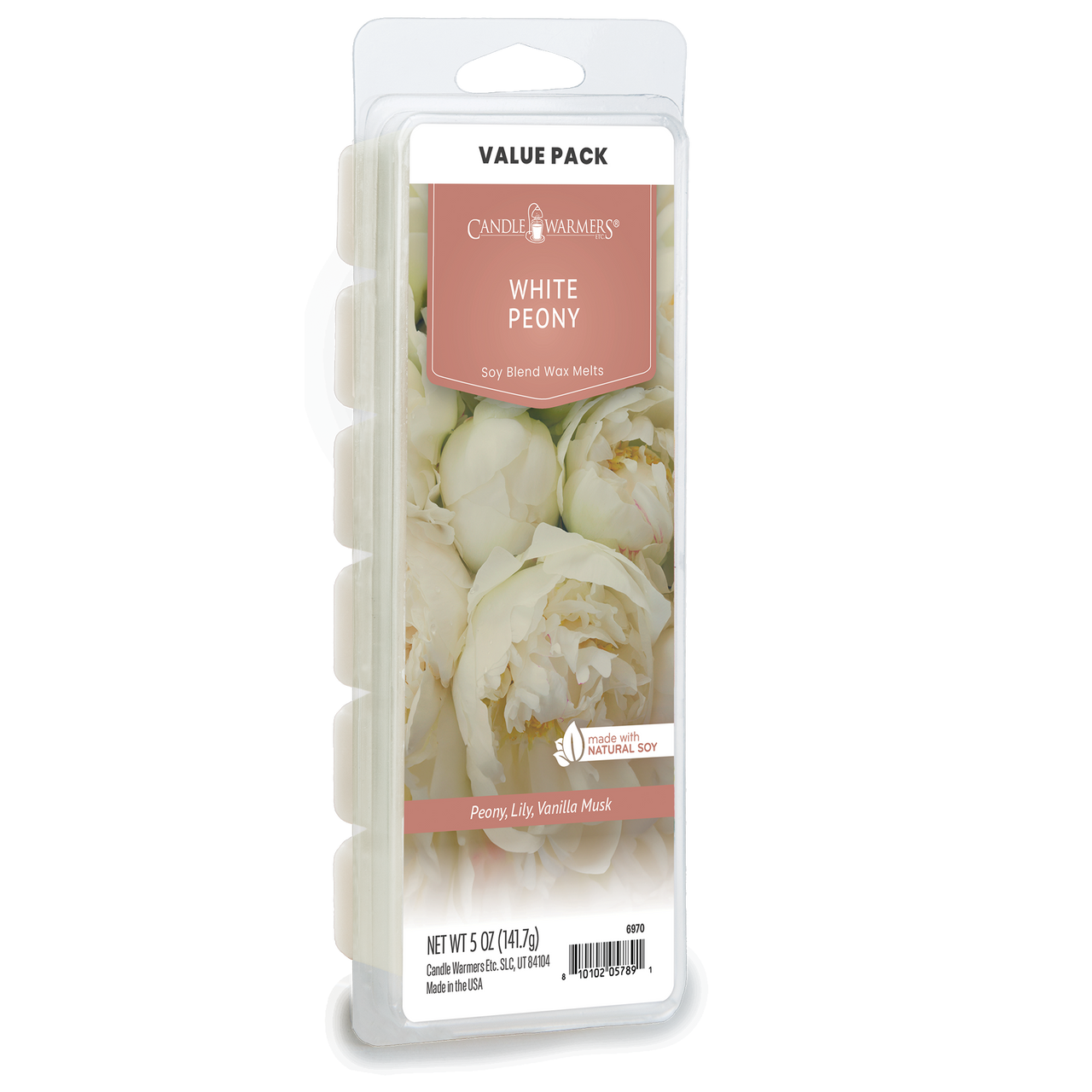 ジョンホワイト　フラワーキューピー White Peony Wax Melts 5 oz | Candle Warmers