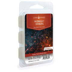 Step into a quiet forest with Midnight Embers Wax Melt. Smoky embers, midnight orange, clove, and black velvet rose blend with vanilla, golden amber, and charred woods for a warm, enchanting scent. Perfect for cozy nights, it brings a touch of magic and serenity to any space. TOP NOTES: Lime Zest, Midnight Orange, Alpine Ash Eucalyptus MID NOTES: Black Velvet Rose, Clove BASE NOTES: Charred Woods, Vanilla, Glowing Embers, Benzoin, Amber, Musk