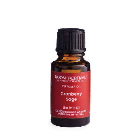 Transform your space with the refreshing aroma of our Cranberry Sage Room Perfume Oil. This delightful blend features tart cranberries, zesty Valencia orange, and a hint of strawberry, perfectly balanced with earthy sage. It's the ideal scent for creating a warm and inviting atmosphere in your home. TOP NOTES: Tart Cranberry, Valencia Orange, Strawberry MID NOTES: Peach Nectar, Clary Sage, Cinnamon BASE NOTES: Cedar, Mistletoe, Frosted Spruce