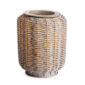 Bring natural texture and soft lighting into your home with the Grey Wicker Illumination Warmer. This decorative electric wax warmer features a rustic gray wicker design that softly glows from within, adding earthy, organic charm to any space. The woven pattern and neutral tones make it a versatile addition to farmhouse, boho, or coastal décor styles.