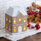 The Gingerbread House Fragrance Warmer adds holiday charm with its classic gingerbread design and cozy canopy glow. Using top-down warming technology, it gently releases seasonal scents without a flame. The perfect festive décor, it fills your home with warmth, inviting aromas, and whimsical holiday spirit.