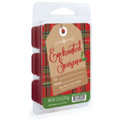 Have a jolly holiday with Enchanted Season Wax Melts. Enjoy the peaceful scents of cinnamon, nutmeg, and pine, perfectly interlaced with the aromatic top notes of apple, ginger, and clove. The elegant and captivating base notes of cardamom leave a lasting impression, making this a perfect choice for an unforgettable holiday season. TOP NOTES: Apple, Ginger, Clove MID NOTES: Tea, Cinnamon BASE NOTES: Cardamom