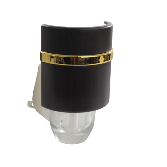 With its rich wood-look finish and sleek metallic accents, the Walnut WallScents™ Warmer adds a touch of modern sophistication to any room.