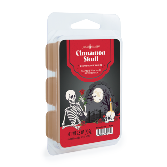 Cinnamon Skull Limited Edition 2.5 oz Halloween Wax Melt