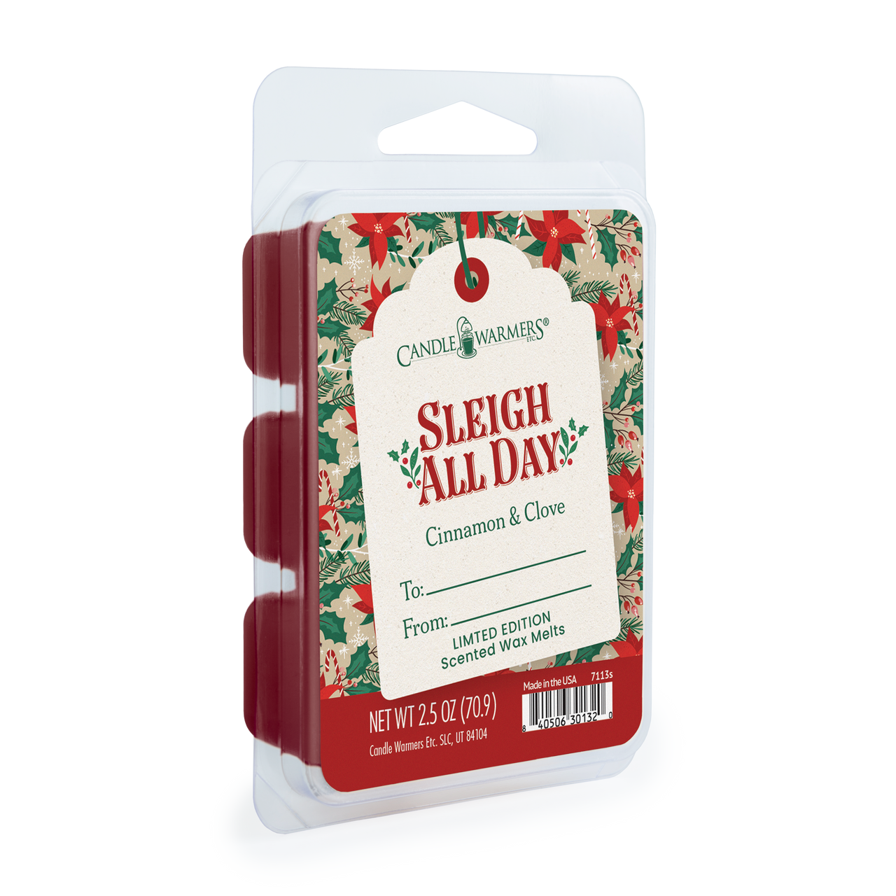 Sleigh All Day Limited Edition 2.5 oz Christmas Wax Melt
