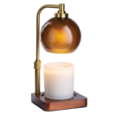 Amber Sphere Candle Warmer Lamp