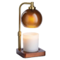Amber Sphere Candle Warmer Lamp