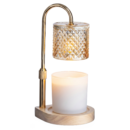 Champagne Crystal Candle Warmer Lamp