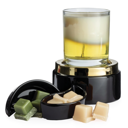 Black & Gold 2-in-1 Spilt Dish Warmer