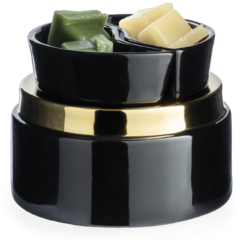 Black & Gold 2-in-1 Spilt Dish Warmer