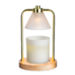 Golden Glow Lantern + Vanilla Cinnamon 12 oz Candle Combo